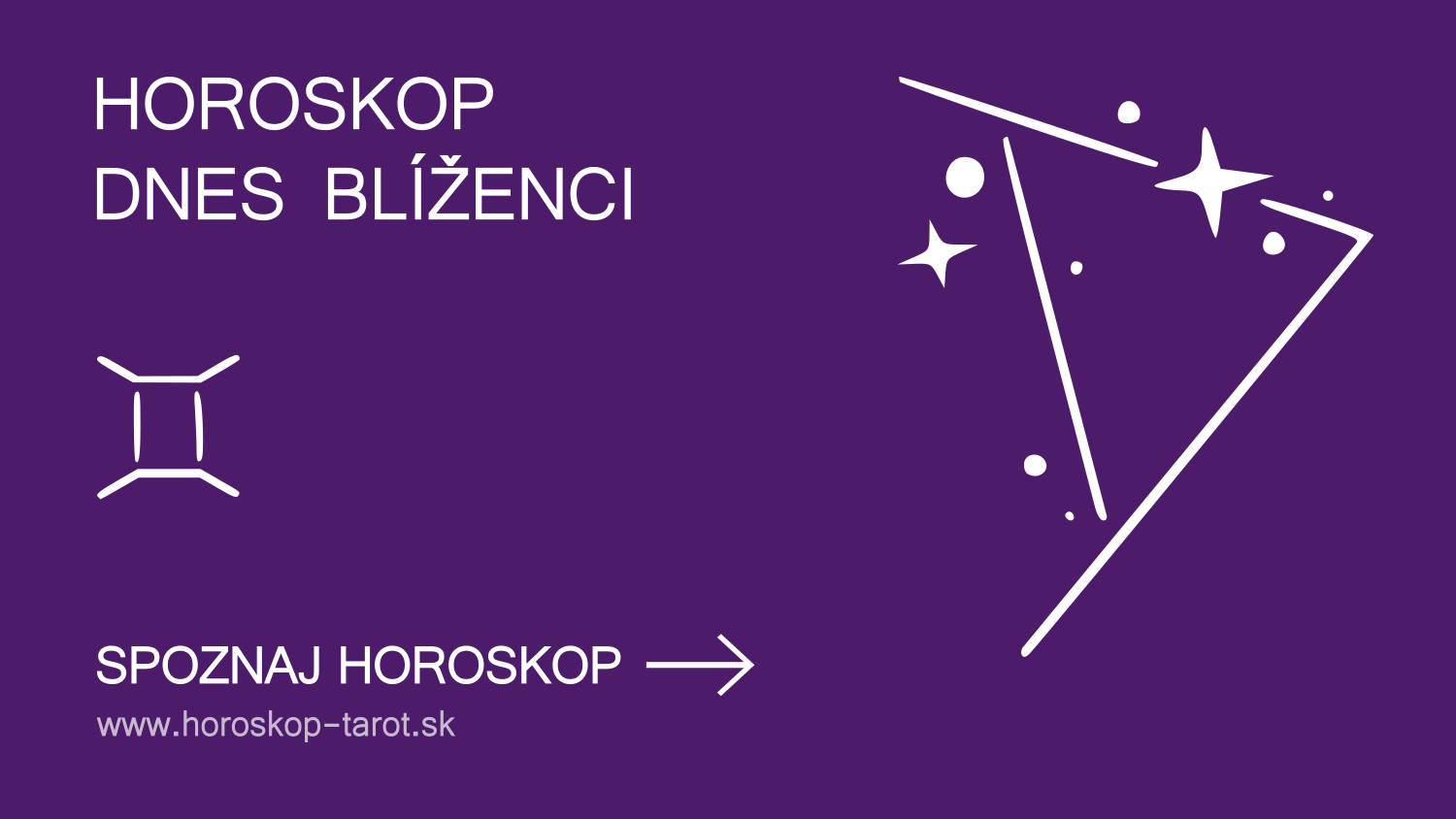 Denný Horoskop Blíženci: (Horoskopy Na Dnes Od Veštkyne)