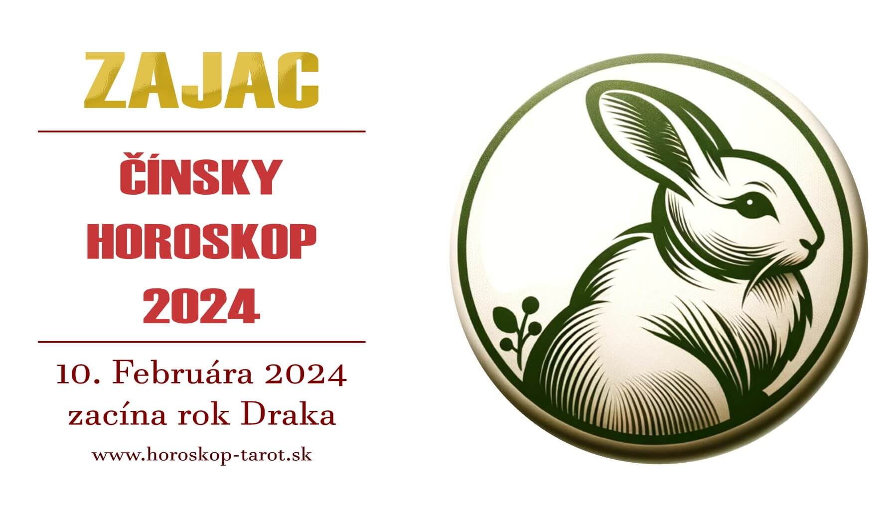 Zajac: Čínsky Horoskop 2024 (Láska, Zdravie, Feng-Šuej 2024) | Horoskop ...