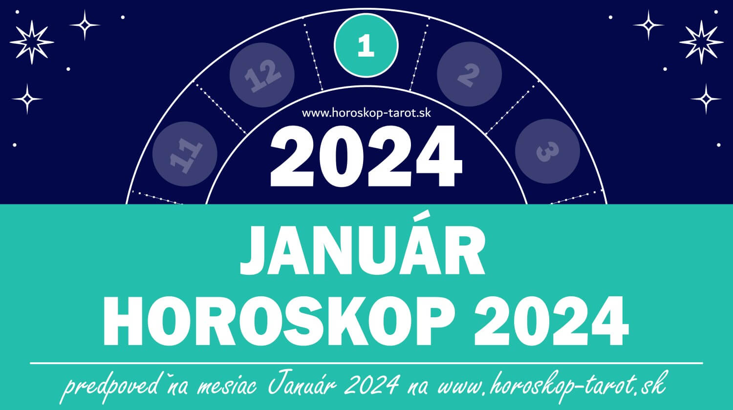 Mesačný Horoskop 2024 Január 2024 horoskoptarot.sk