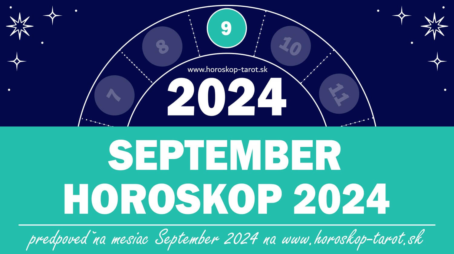 Mesačný Horoskop 2024 September 2024 horoskoptarot.sk