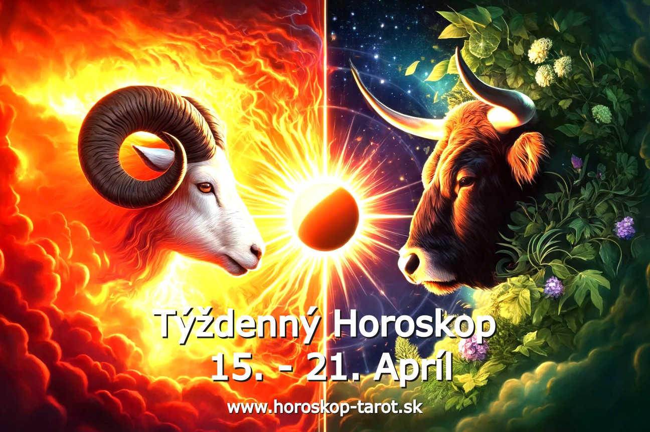 V Týždni od 15. do 21. Apríla 2024 sa SLNKO sťahuje do znamenia BÝK