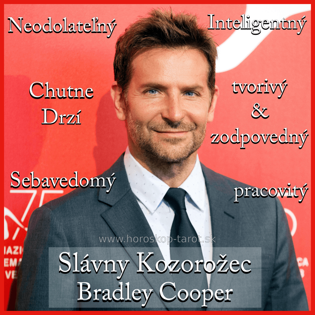  herec Bradley Cooper - Kozorožec