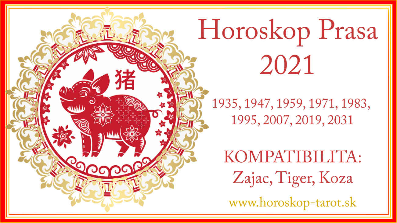 čínsky horoskop 2021 prasa
