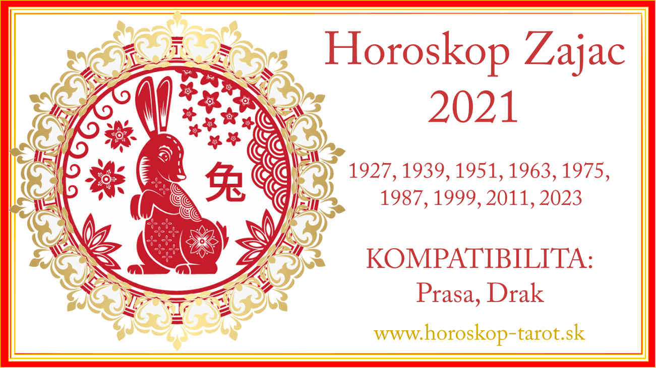 čínsky horoskop 2021 zajac