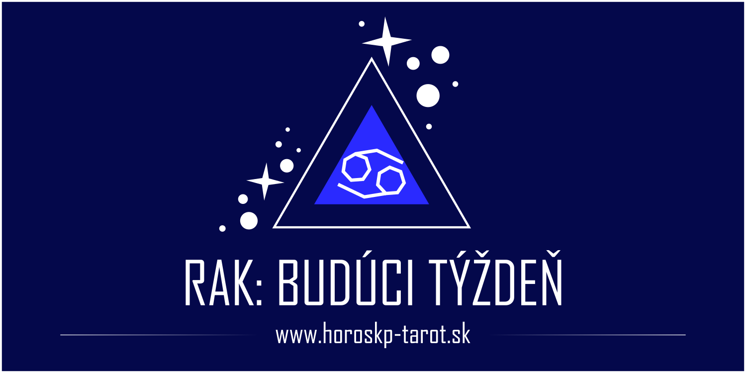 Rak Horoskop na budúci týždeň (16. Týždeň 2024)