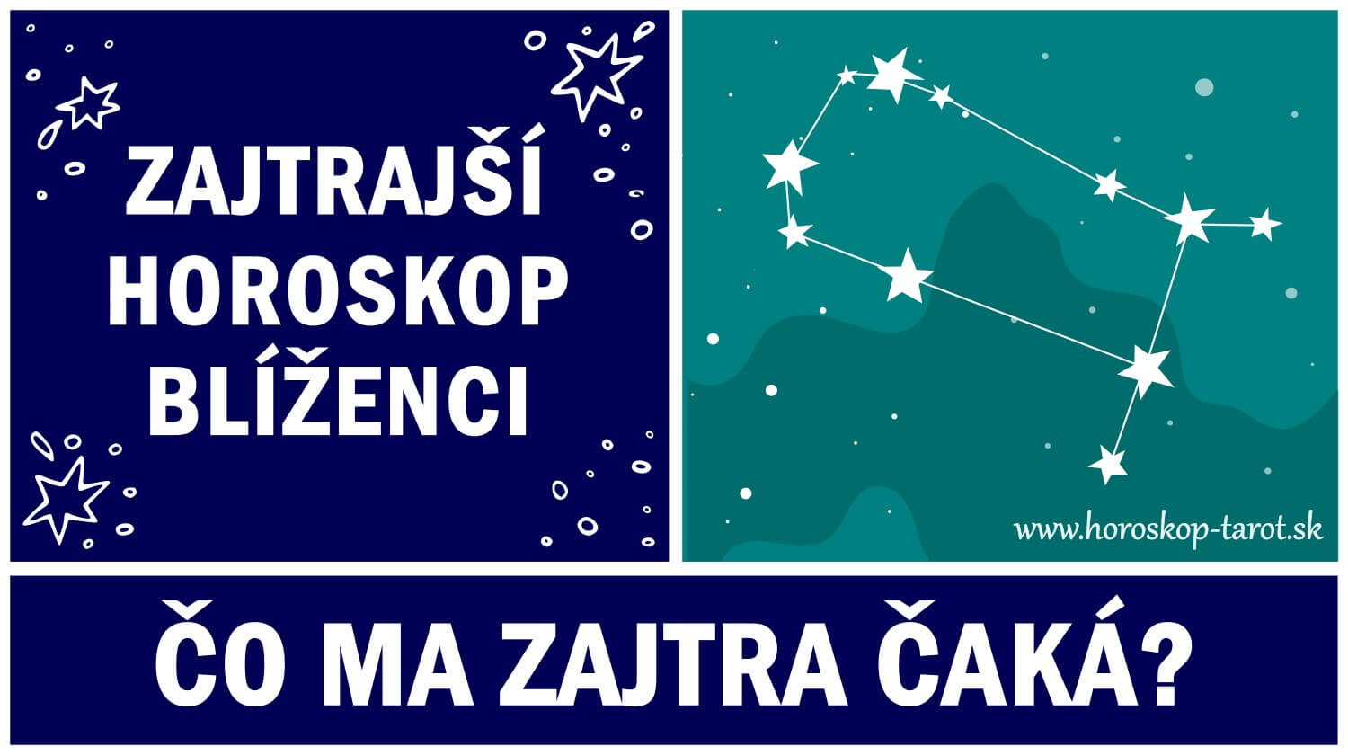 Horoskop Na Zajtra: Blíženci